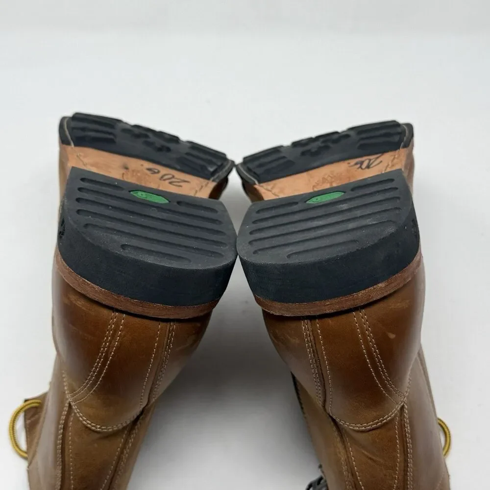 Timberland Earthkeepers City Chukka Boots Mens 10.5 M Brown Leather Side Zip